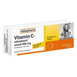 Hot Vitamin C-® retard 500 mg Kapseln, 100 St Vitamin C (Ascorbinsäure)