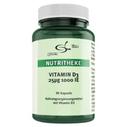 Discount Green line Nutritheke Vitamin D3 25 µg 1.000 I.E. Kapseln, 90 St