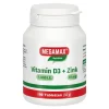 Clearance Megamax Vitamin D3 1.000 I.E. + Zink 10 mg Tabletten, 100 St