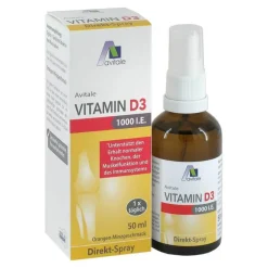 Outlet Avitale Vitamin D3 1000 I.E. Direkt-Spray, 50 ml