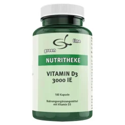 Best Vitamin D3 3.000 I.E. Kapseln, 180 St Vitamin D (Colecalciferol)