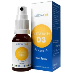Online Vitamin D3 1000 I.E. Vital Spray, 20 ml Vitamin D (Colecalciferol)