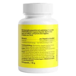 Vitamin D3 5.000 I.E. Wochendepot Kapseln, 90 St
