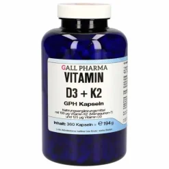 Discount Vitamin D3 + K2 GPH Kapseln, 360 St