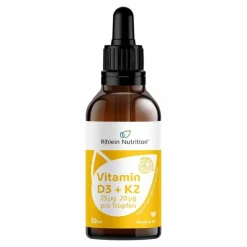 Discount R(h)ein Nutrition Vitamin D3 + K2 Osteo Tropfen, 30 ml