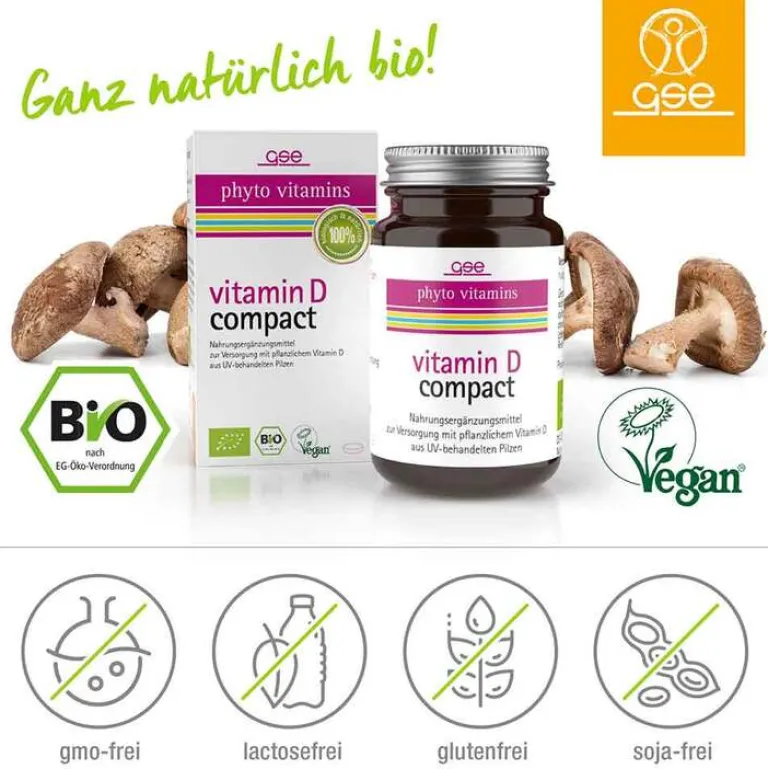 New Vitamin D Compact Bio Tabletten, 120 St Vitamin D (Colecalciferol)