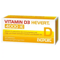 Hot Hevert Vitamin D3 4.000 I.E. Tabletten, 60 St