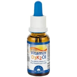 Vitamin D3 K2 Öl Tropfen, 20 ml Vitamin D (Colecalciferol)