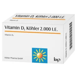 Hot Köhler Vitamin D3 2000 IE Kapseln, 120 St