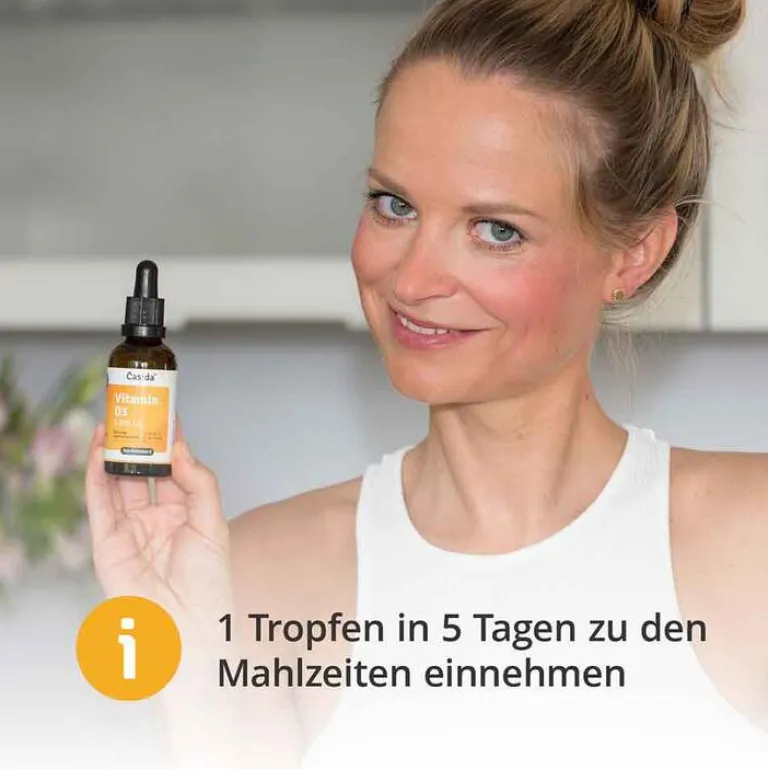 Hot Vitamin D3 Tropfen 5000 I.E., 50 ml Vitamin D (Colecalciferol)