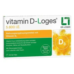Best Dr. Loges Vitamin D-Loges 5.600 I.E. Kautabletten, 30 St