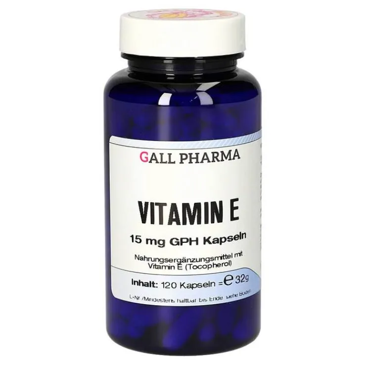 Vitamin E 15 mg GPH Kapseln, 120 St