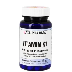 Online Vitamin K1 60 µg GPH Kapseln, 30 St Vitamin K