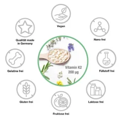 Sale Vitabay Vitamin K2 200 µg MK-7 vegan hochdosiert Tabletten, 120 St