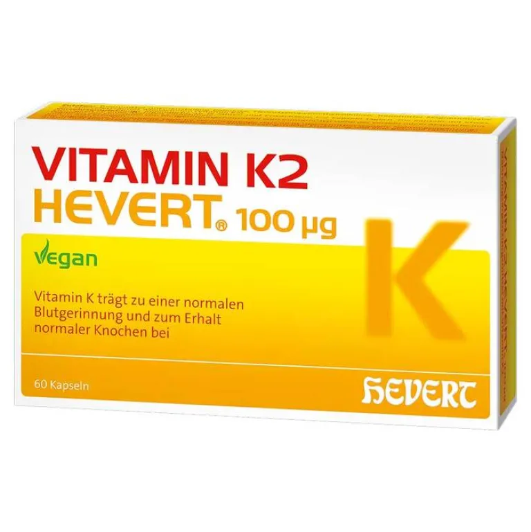 New Hevert Vitamin K2 100 µg Kapseln, 60 St