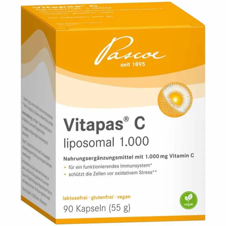 Vitapas C liposomal 1.000 Kapseln, 90 St