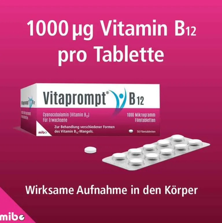Best Vitaprompt ® B12 1000 Mikrogramm Filmtabletten, 100 St