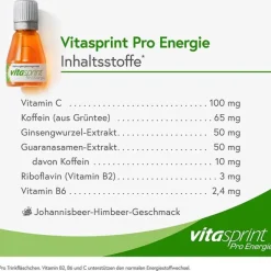 Hot Vitasprint Pro Energie Trinkfläschchen, 24 St