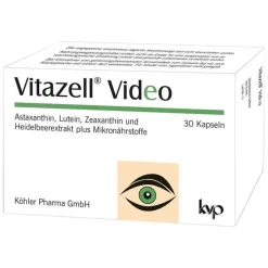Best Video Kapseln, 30 St Lutein|Astaxanthin