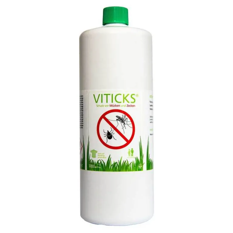 Online Viticks Schutz vor Mücken und Zecken Nachfüllflasche, 1000 ml