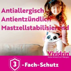 Vividrin® Azelastin Augentropfen Akuthilfe bei Heuschnupfen und Allergien, 6 ml