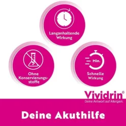 Best Vividrin ® Azelastin EDO® Akuthilfe bei Heuschnupfen und Allergien, 20X0.6 ml