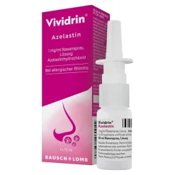 Vividrin® Azelastin Nasenspray Akuthilfe bei Heuschnupfen und Allergien, 10 ml