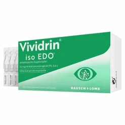 Clearance Vividrin iso EDO antiallergische Augentropfen, 20X0.5 ml