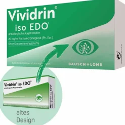 Clearance Vividrin iso EDO antiallergische Augentropfen, 20X0.5 ml