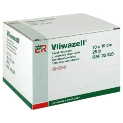 Best Vliwazell Kompressen 10x10cm, 25 St
