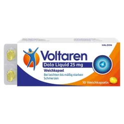 Outlet Voltaren Dolo Liquid 25 mg Weichkapseln, gegen Rückenschmerzen, 20 St