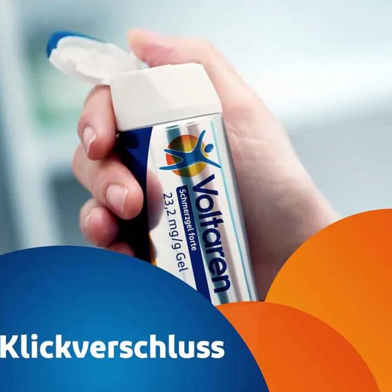 Best Voltaren Schmerzgel forte 23,2 mg/g Gel mit Diclofenac, 2x180 g