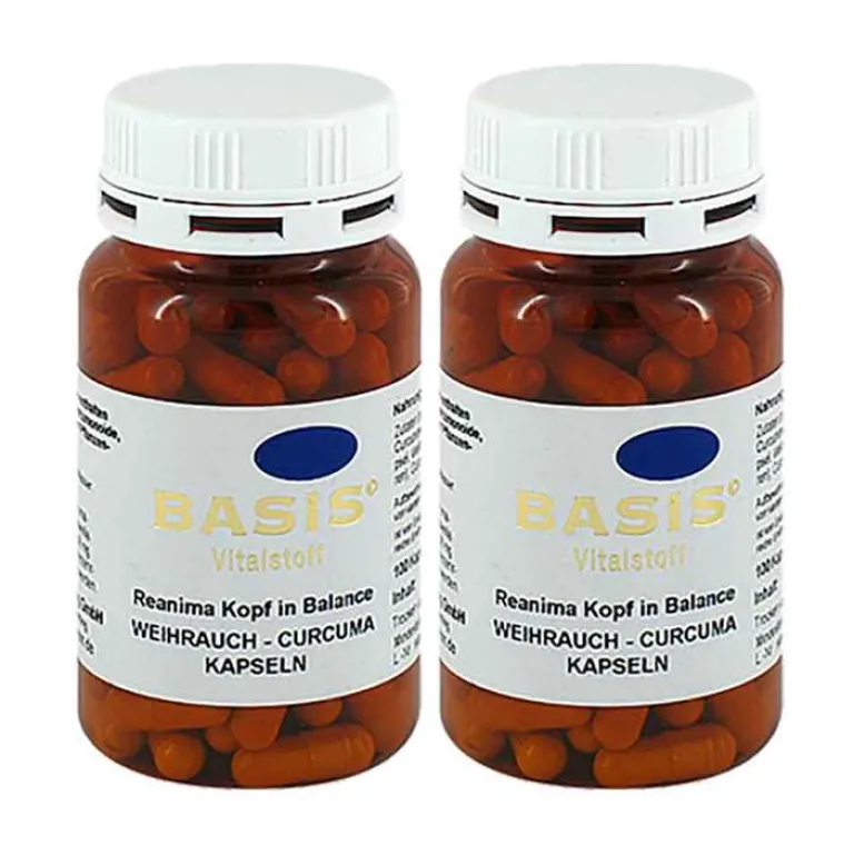 Hot Weihrauch Curcuma Kapseln, 200 St Weihrauch|Kurkuma Kapseln