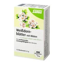 Hot Weissdornblätter mit Blüten Arzneitee bio , 15 St Bio Tee