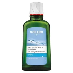 New Weleda Erfrischende 2in1 Reinigung Milch, 100 ml