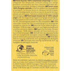 Weleda feste Duschpflege Ginger + Petitgrain, 75 g