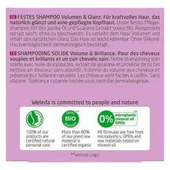 Hot Weleda festes Shampoo Volumen & Glanz, 50 g