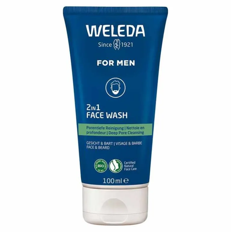 Sale Weleda For Men 2in1 Face Wash, 100 ml