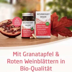 Outlet Naturweisheit Meine Haare Wimpern & Nägel Kapseln, 46 St Mikronährstoffe