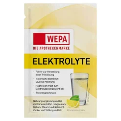 Online Wepa Elektrolyte Pulver Zitrone, 20X5.6 g Elektrolyte