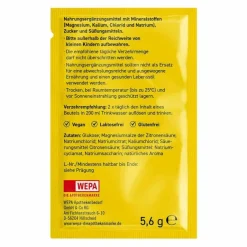 Online Wepa Elektrolyte Pulver Zitrone, 20X5.6 g Elektrolyte