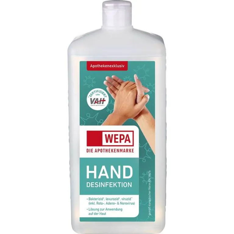 Handdesinfektion, 1000 ml Händedesinfektionsmittel