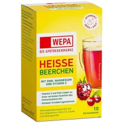 Sale Wepa heiße Beerchen + Vitamin C + Zink + Magnesium Pulver, 10X10 g