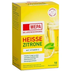 Sale heiße Zitrone + Vitamin C Pulver, 10X10 g Vitamin C (Ascorbinsäure)