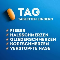 Discount DayNait Erkältungstabletten, 16 St Grippetabletten