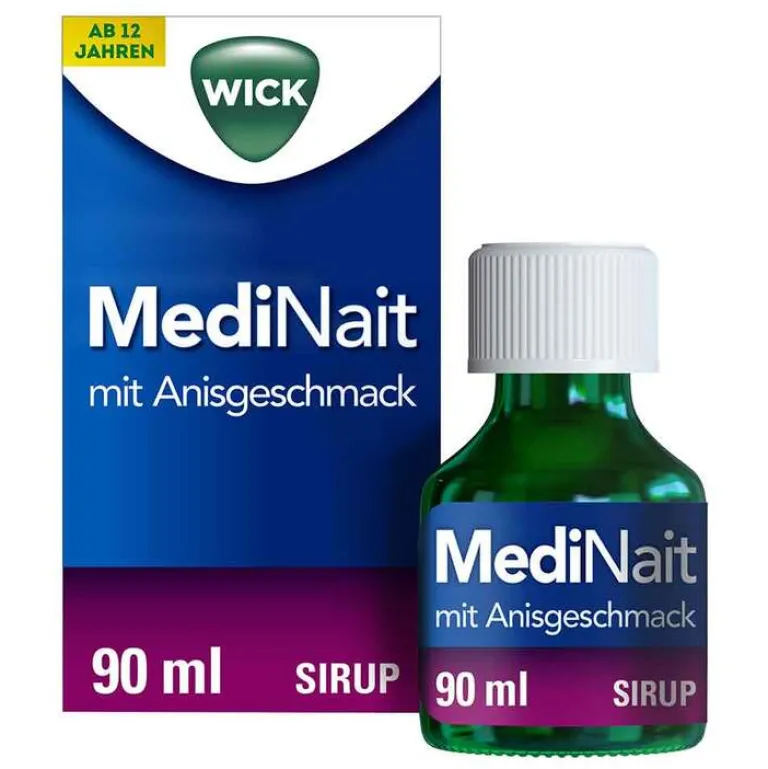 New Wick MediNait mit Anisgeschmack Sirup, 90 ml