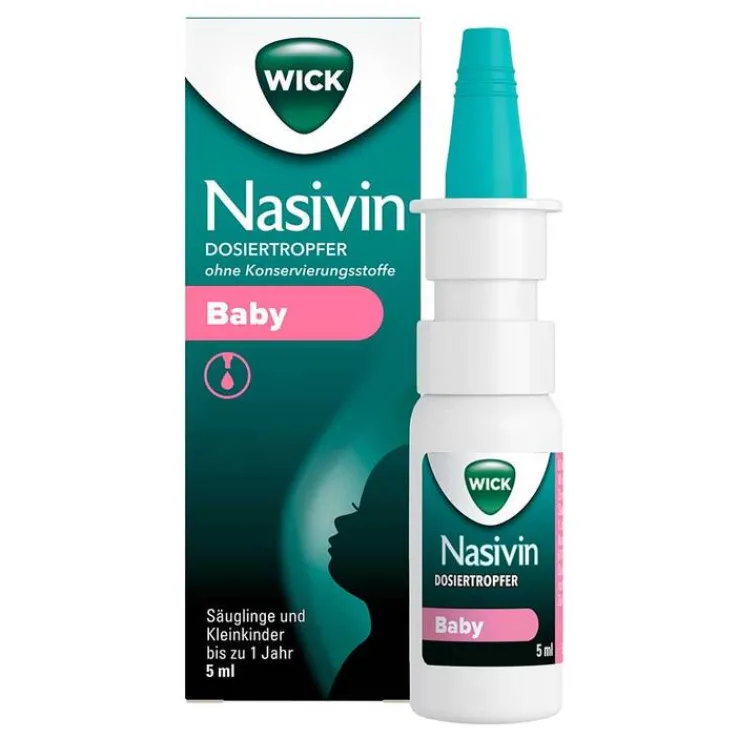 WICK Nasivin Dosiertropfer oK Baby 0,1 mg / ml Ntr, 5 ml