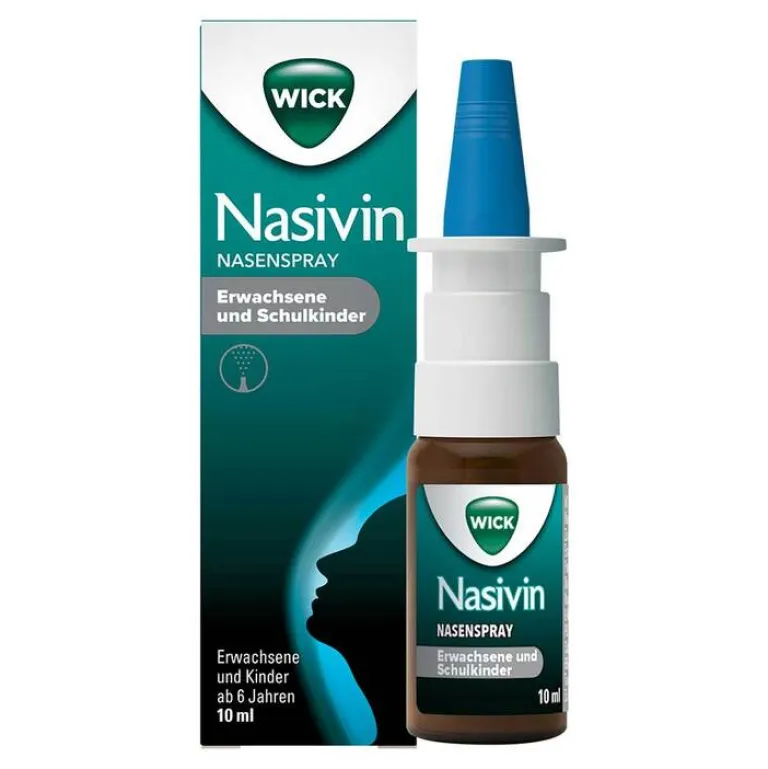 Best Wick Nasivin Nasenspray Erwachsene / Schulkinder 0,5 mg / ml, 10 ml