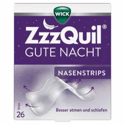 WICK Zzzquil Gute Nacht Nasenstrips, 26 St