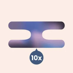 Best Wild Stripes Mouth Tapes Sunset Pflaster, 20 St